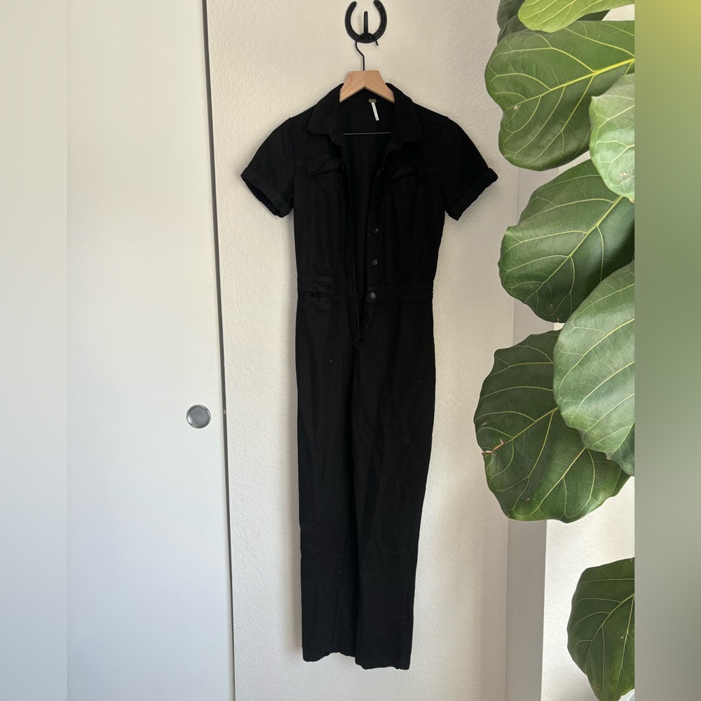 Black jumpsuit